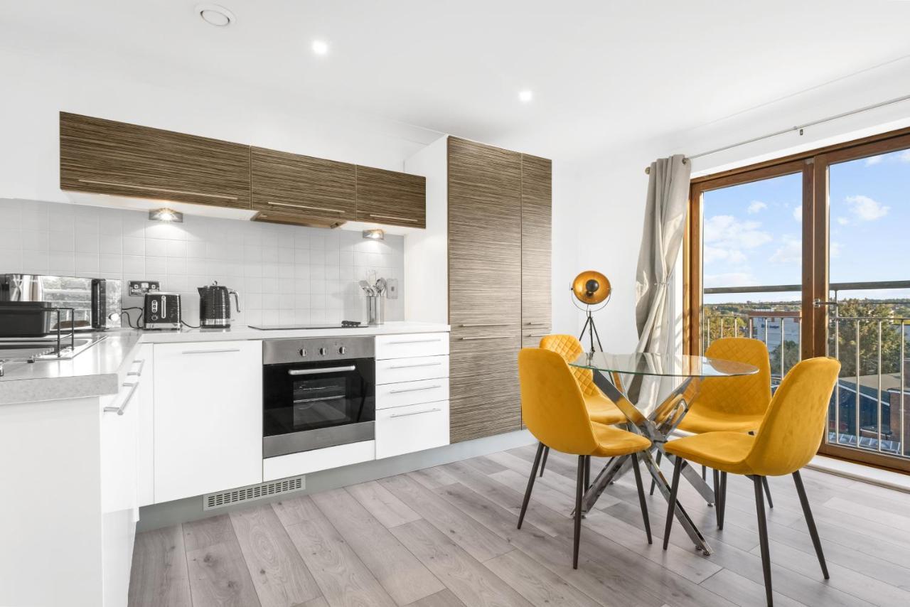Ebra Stays - Luxury 2 Bedroom Apartment - Birmingham Exteriör bild