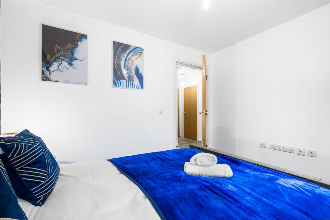 Ebra Stays - Luxury 2 Bedroom Apartment - Birmingham Exteriör bild