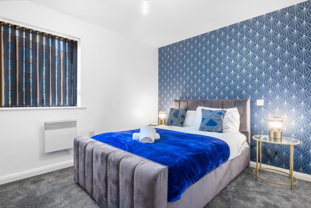 Ebra Stays - Luxury 2 Bedroom Apartment - Birmingham Exteriör bild