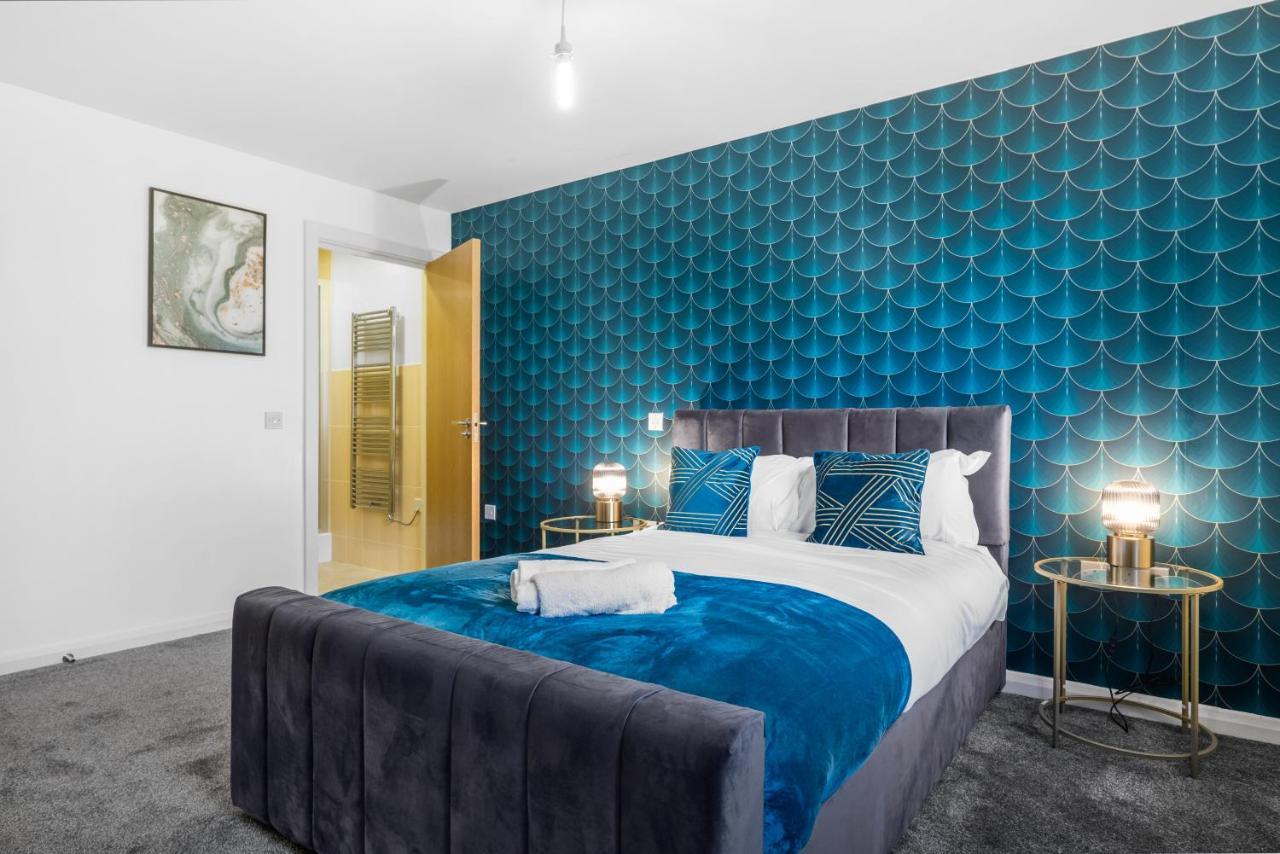 Ebra Stays - Luxury 2 Bedroom Apartment - Birmingham Exteriör bild