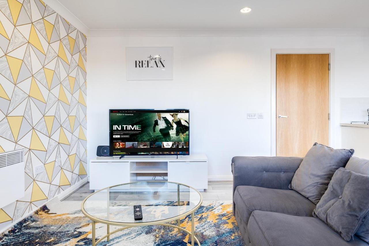 Ebra Stays - Luxury 2 Bedroom Apartment - Birmingham Exteriör bild
